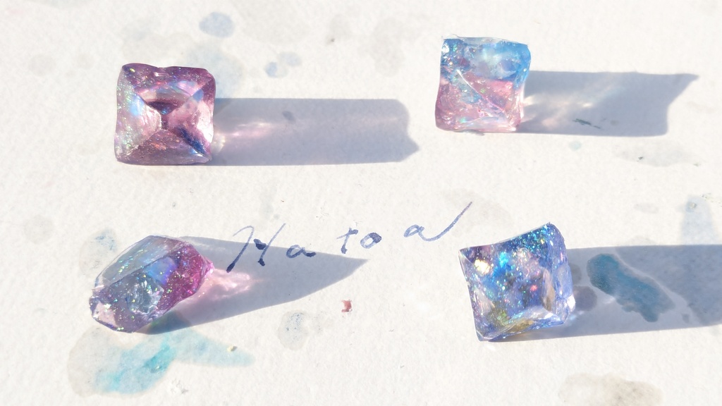 レジンチャーム 四葩の露