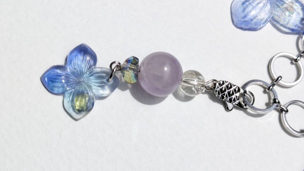 バッグチャーム・ペンダントトップ 四葩~涼風