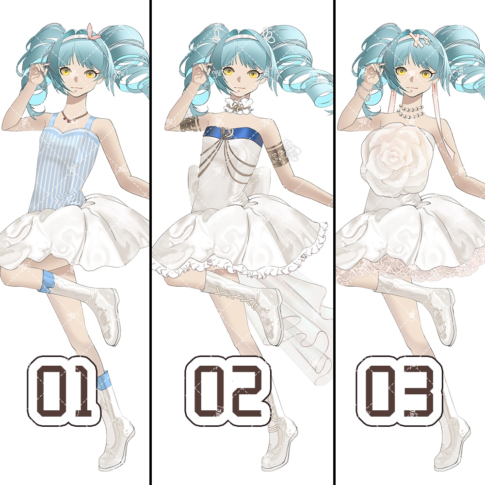 02立ち絵素材 女性