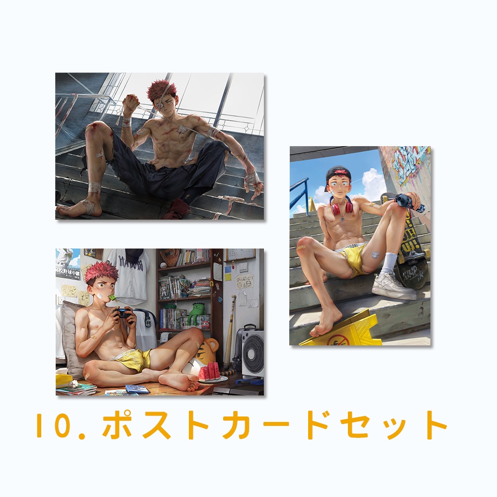 【杯面先生】呪術廻戦虎杖悠仁同人グッズvol.3