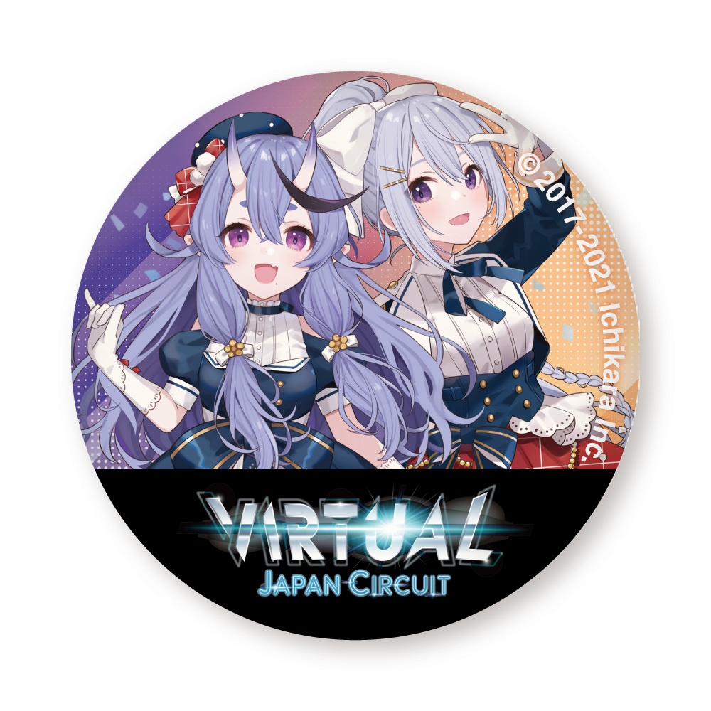 【Virtual Japan Circuit Hiroshima】限定缶バッチ(全14種・ランダム)