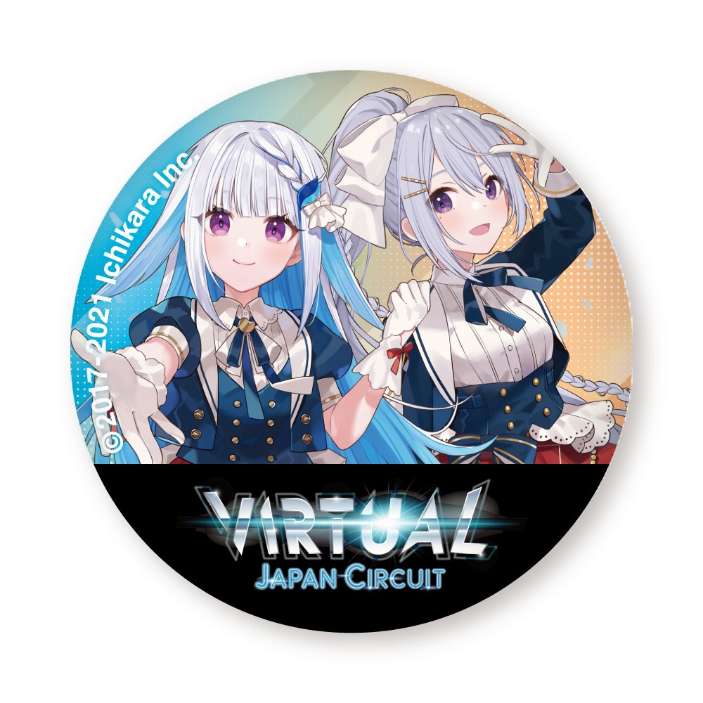 【Virtual Japan Circuit Hiroshima】限定缶バッチ(全14種・ランダム)