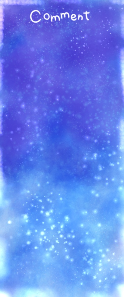 夜の雪:配信画面セット