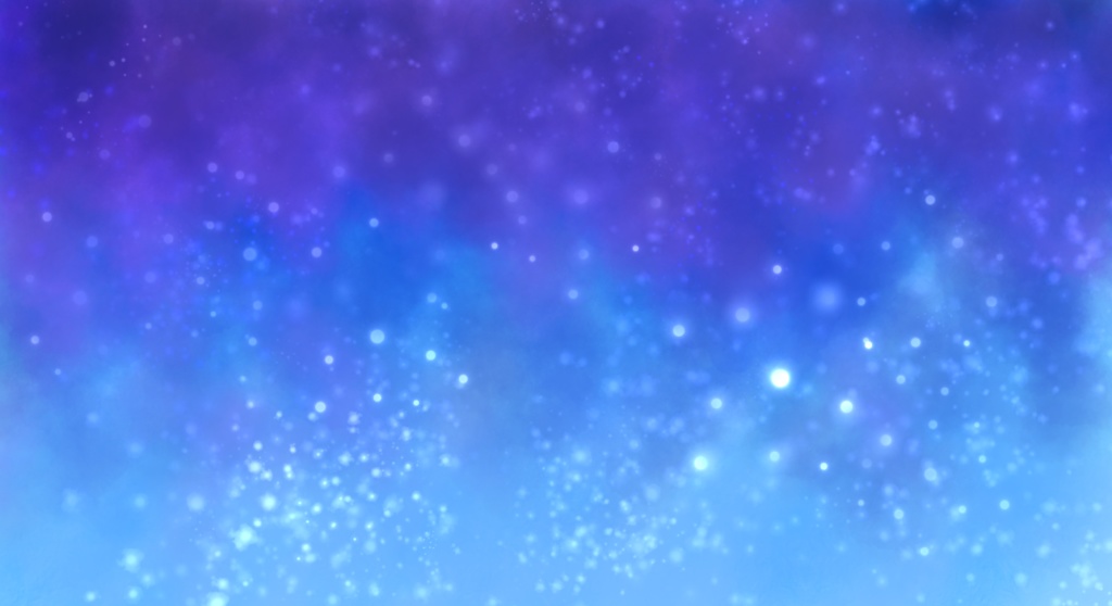夜の雪:配信画面セット