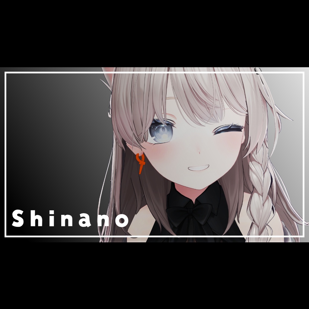 【無料】結束バンドピアス -Ziptie Earring- VRChat想定