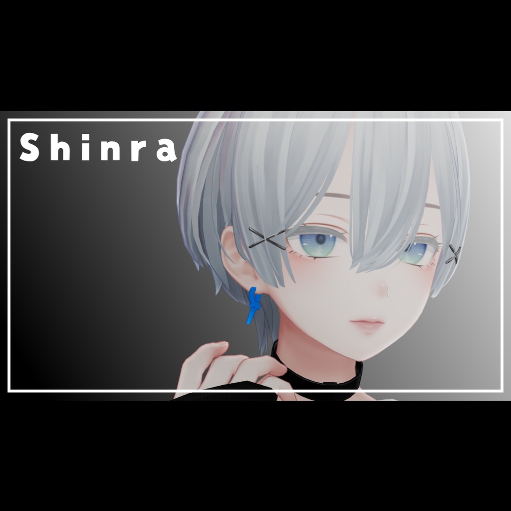 【無料】結束バンドピアス -Ziptie Earring- VRChat想定