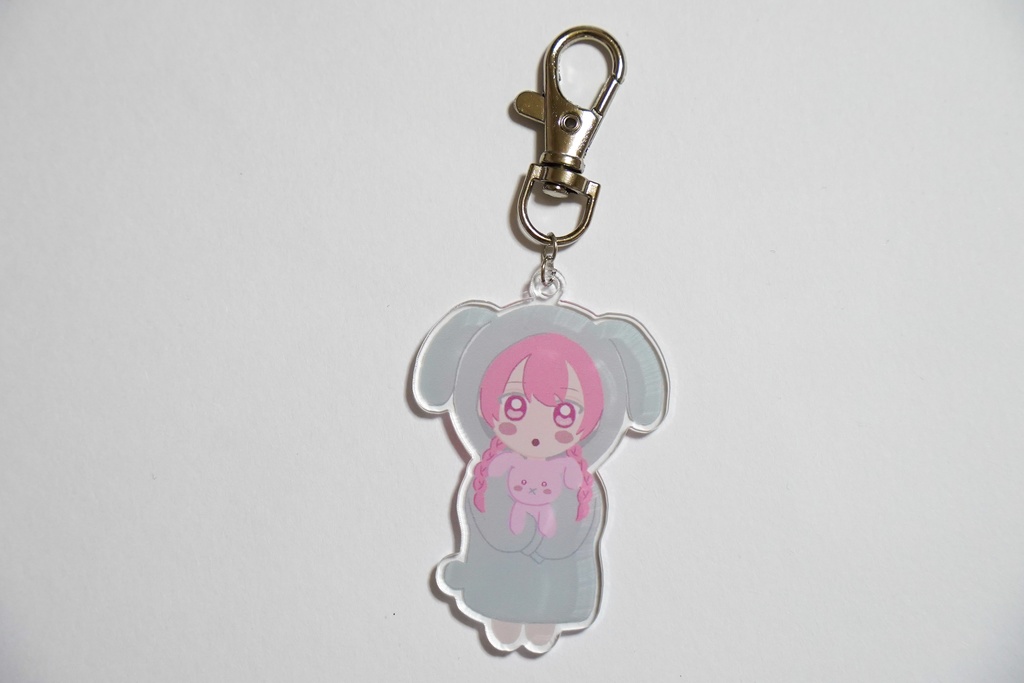 うさぎアクリルキーホルダー