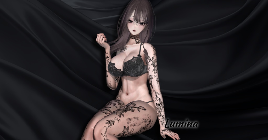 Corpo inteiro【Tatoo texture】