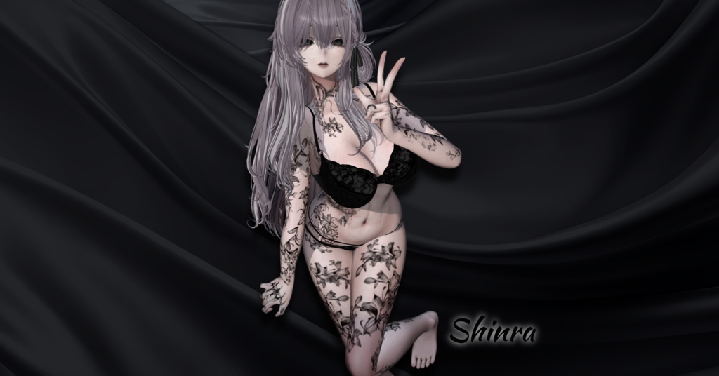 Corpo inteiro【Tatoo texture】