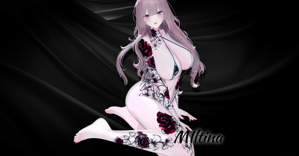 Il profumo di Rose【Tatoo texture】