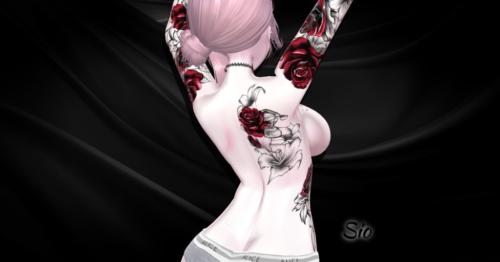 Il profumo di Rose【Tatoo texture】