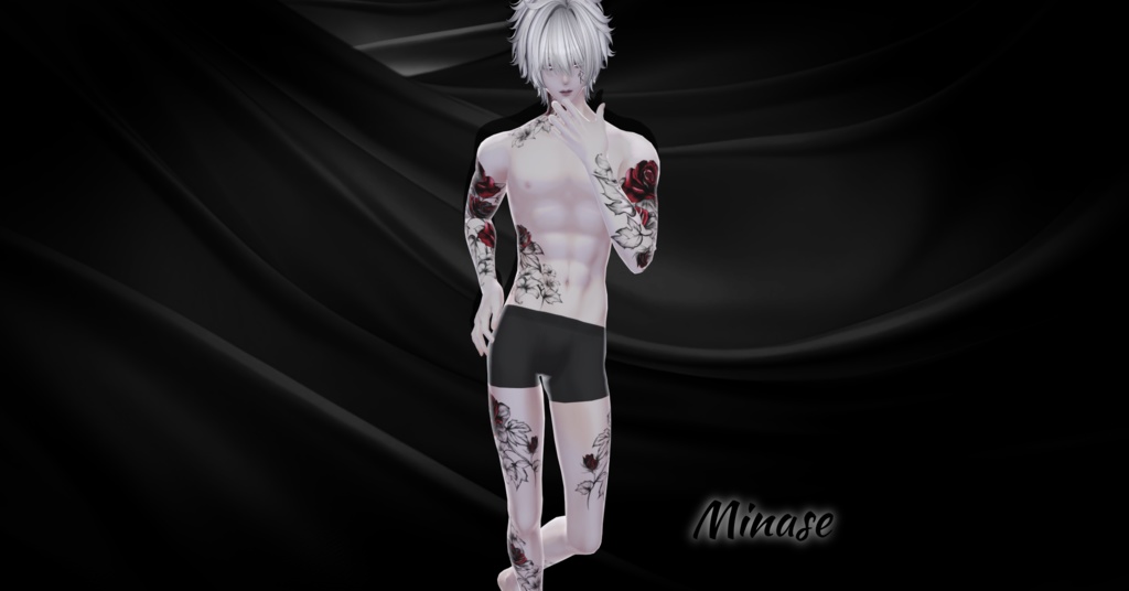 Il profumo di Rose【Tatoo texture】