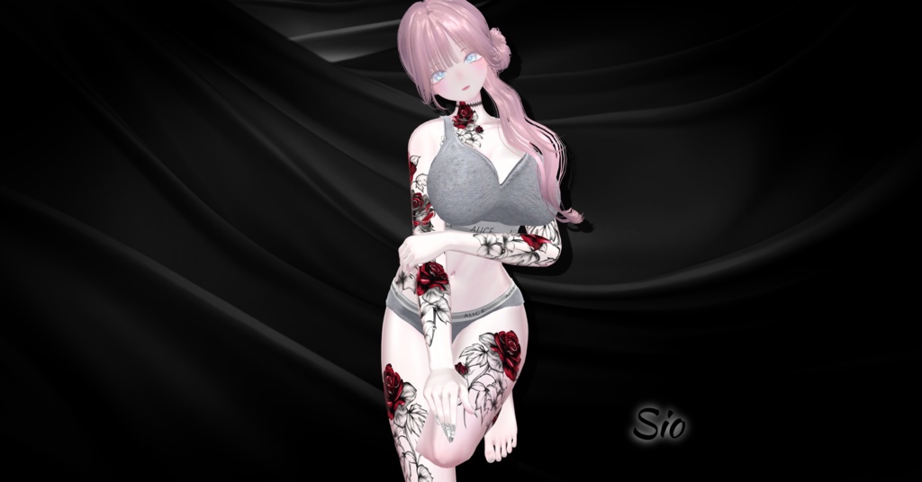 Il profumo di Rose【Tatoo texture】