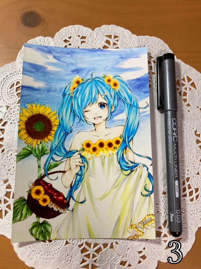 【ポストカード】初音ミク