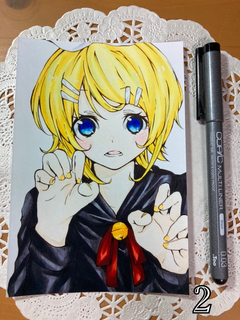 【ポストカード】鏡音リン・GUMI・エネ