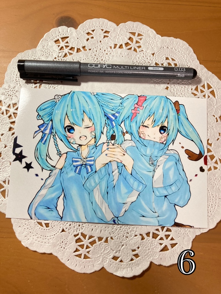 【ポストカード】鏡音リン・GUMI・エネ