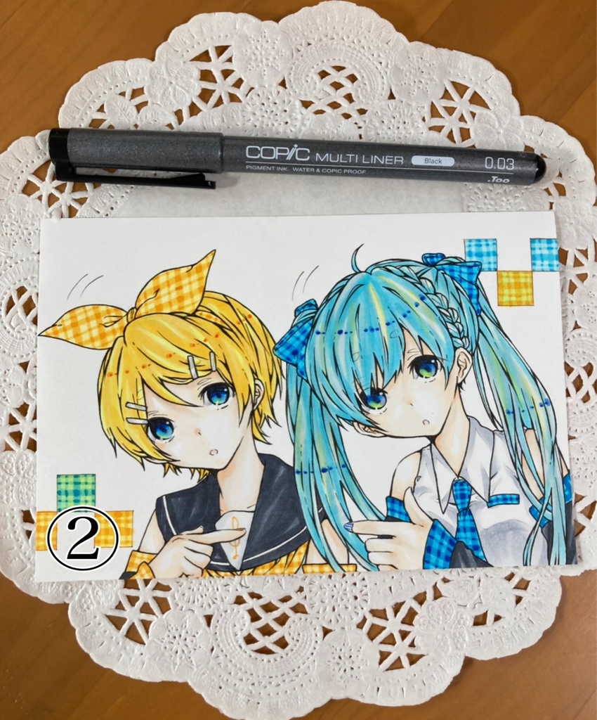 【原画】ハガキサイズ色々