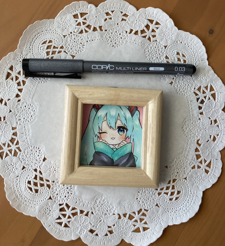 【ミニ原画】初音ミク