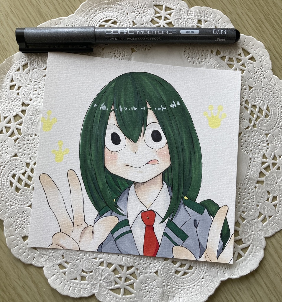【原画】蛙吹梅雨