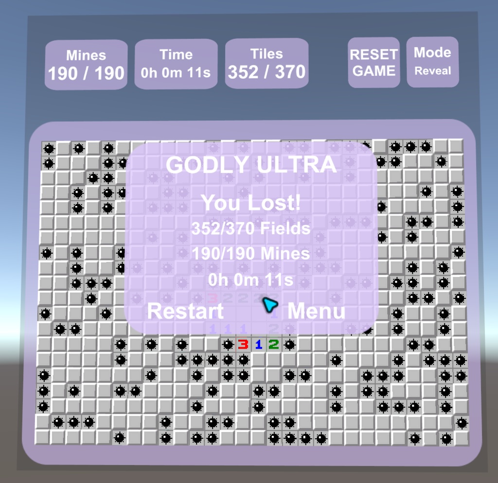 Udon Minesweeper - U# Based Minsweeper Port