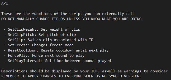 Random Audio Player - U# Prefab for Random Audio
