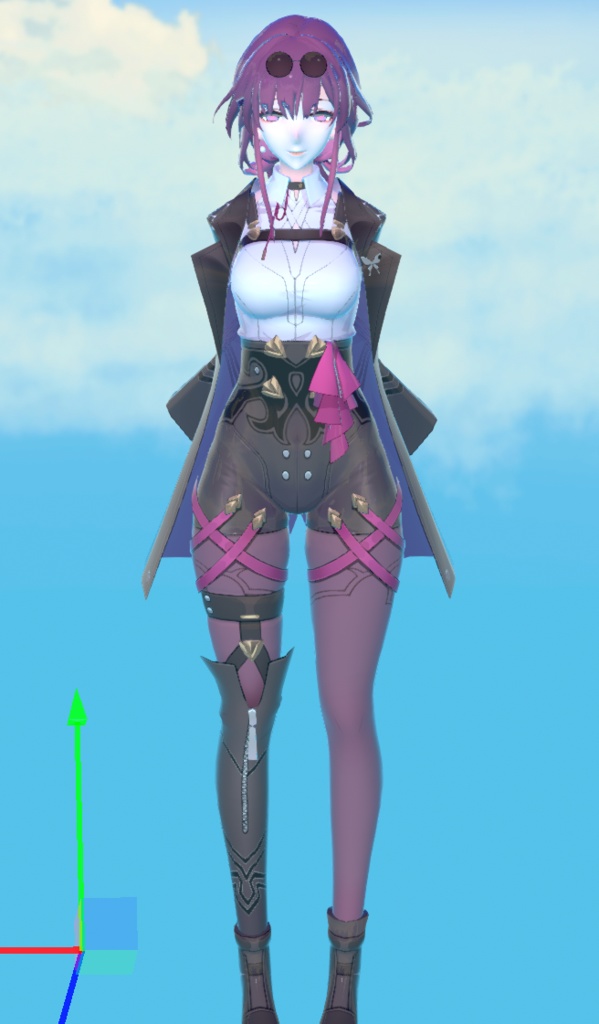 卡芙卡/伊藤静/Kafka vrm mode(vrchat can use)