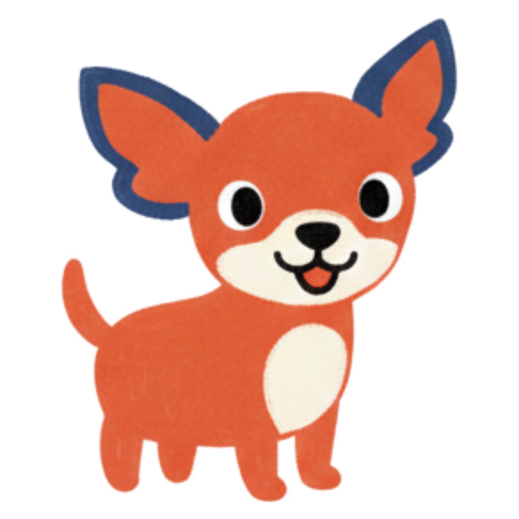 絵本から飛び出した! まんまる動物たちのクリップアート10set