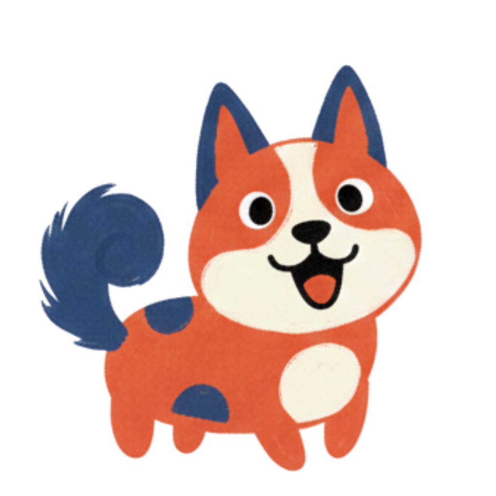 絵本から飛び出した! まんまる動物たちのクリップアート10set