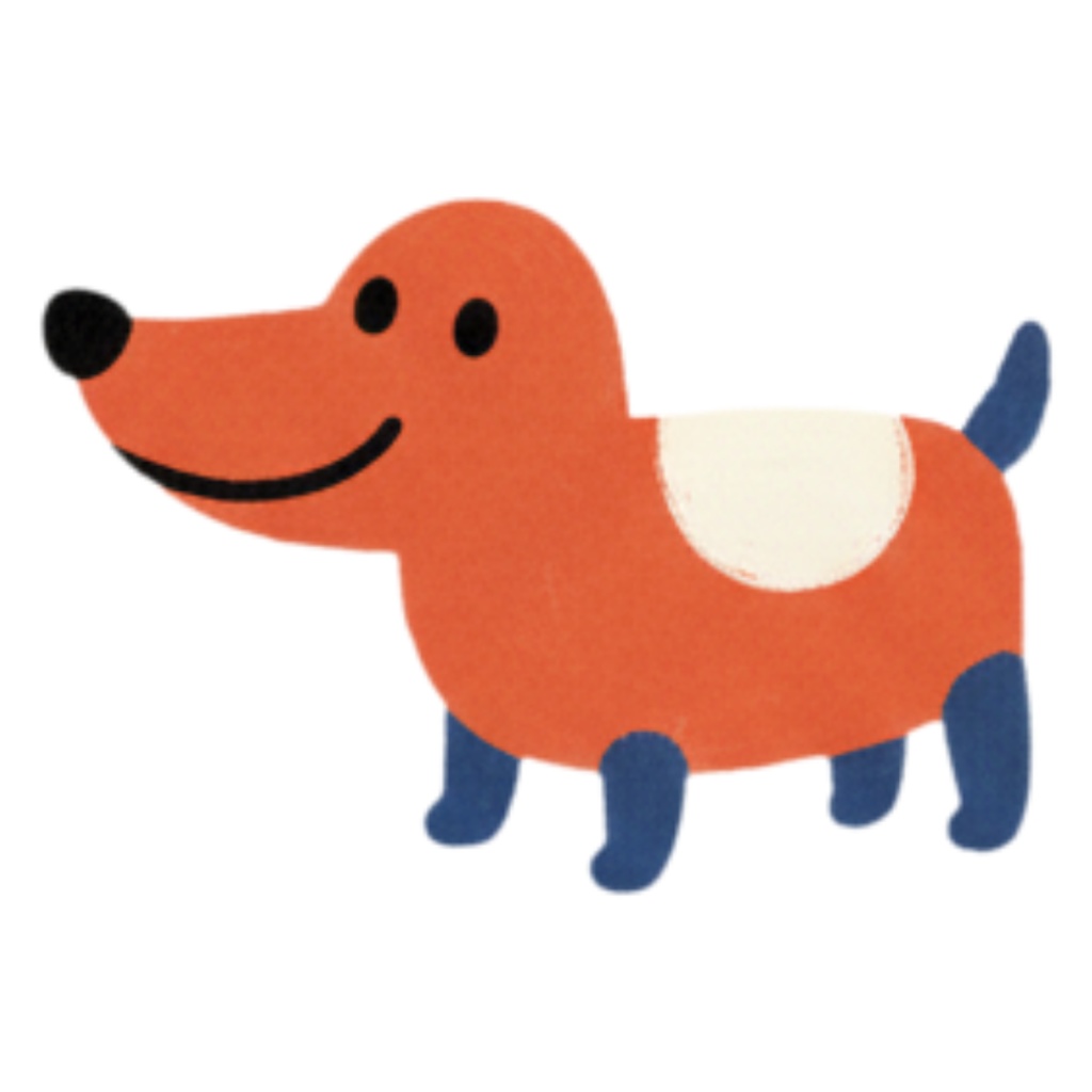 絵本から飛び出した! まんまる動物たちのクリップアート10set