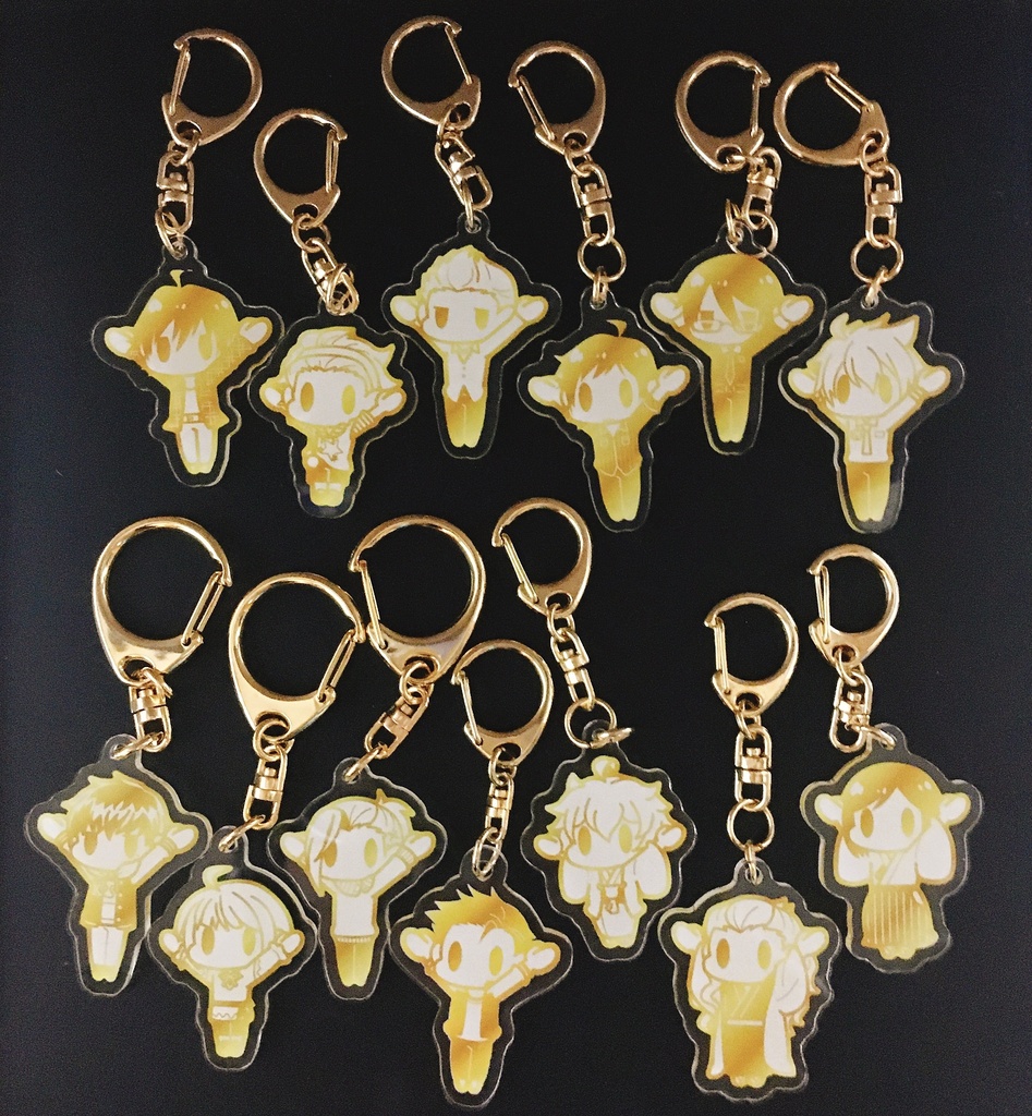 金人間キーホルダー