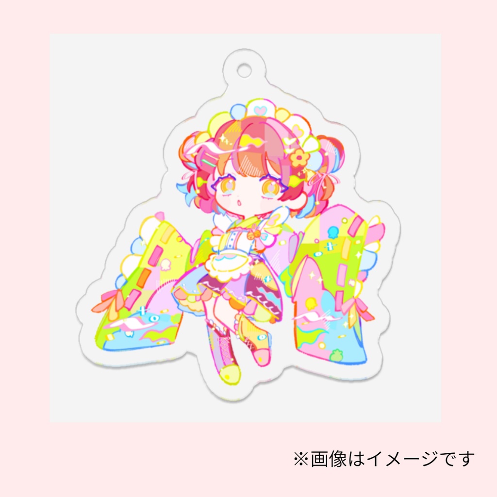 2周年記念アクリルキーホルダー