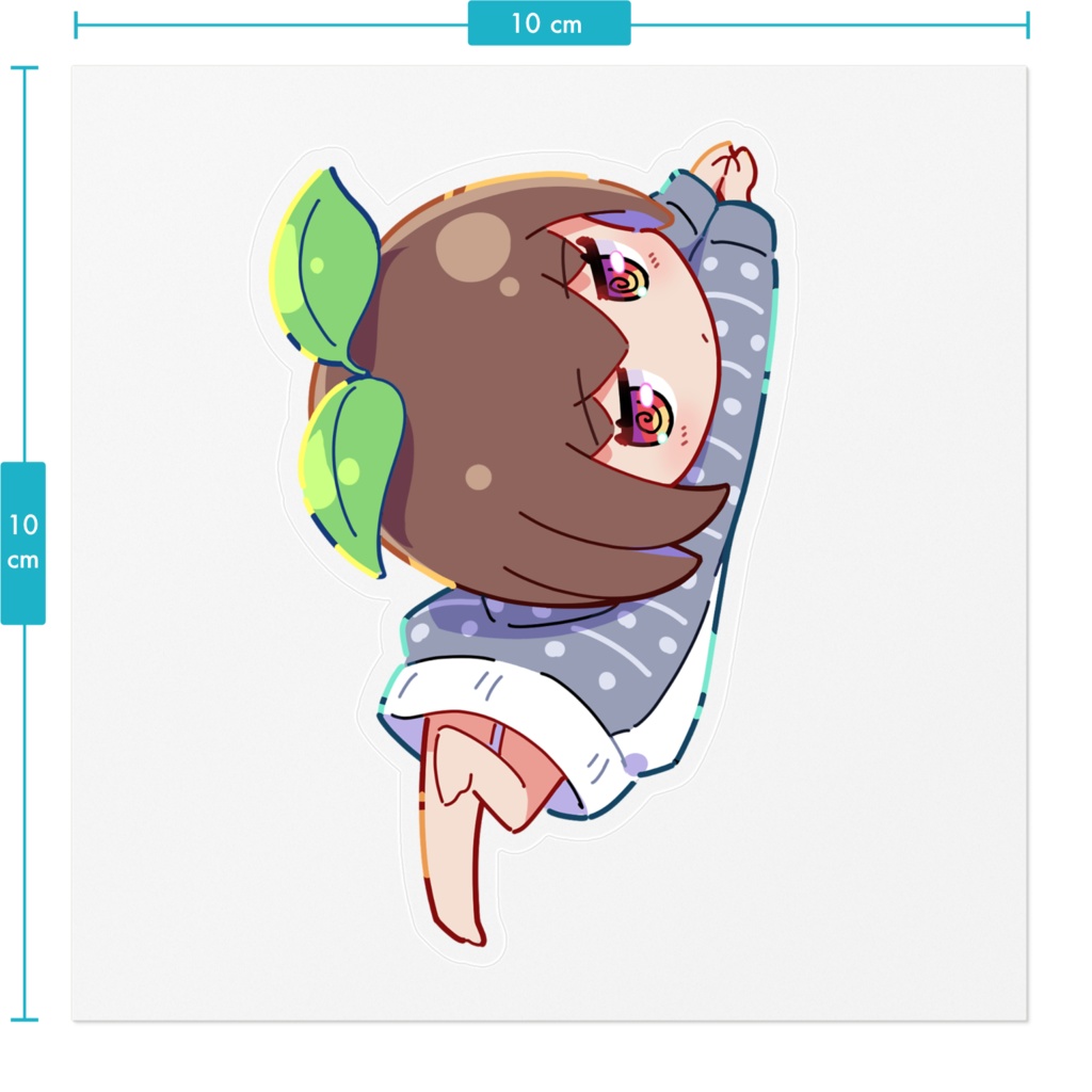 ぶら下がりステッカー