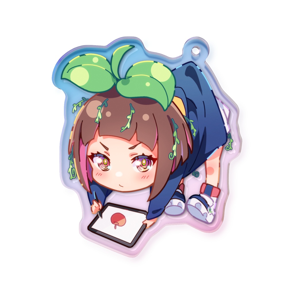 【令和8年度最新版】絵葉ましろ ぶら下がりアクリルキーホルダー 2.0【オーロラVer】