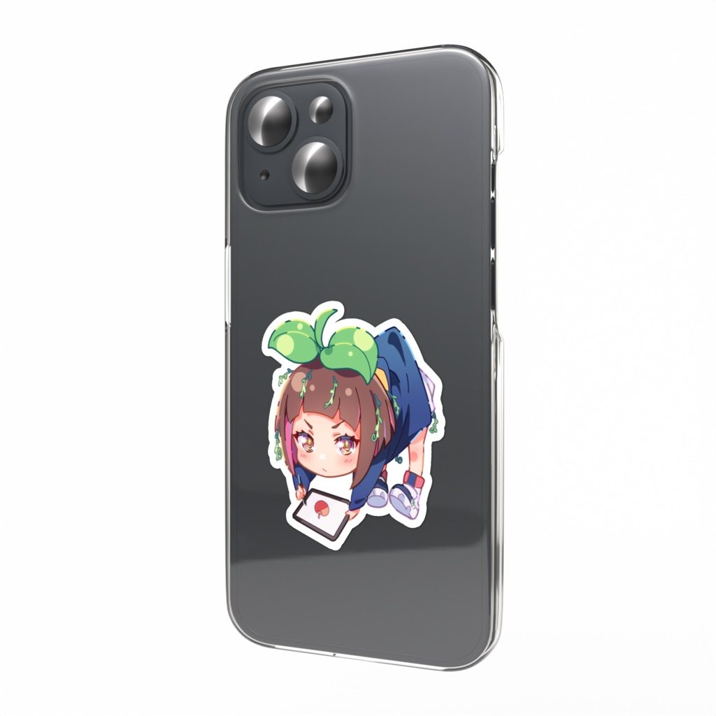絵葉ましろぶら下がりスマホステッカー