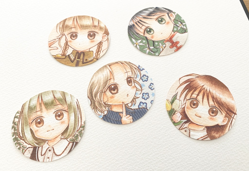 まんまるドローイング(Rino)