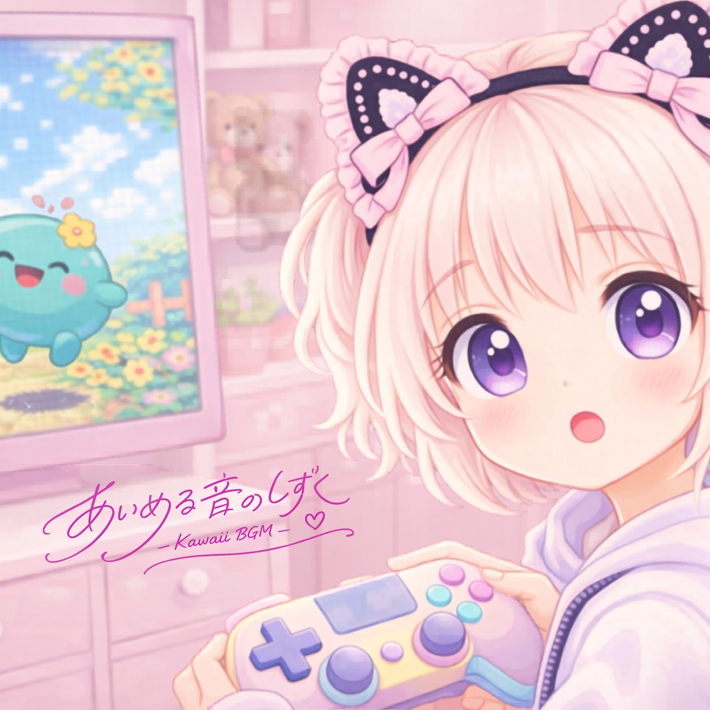 フリーBGM「わくわくゲームスタート！」配信・作業