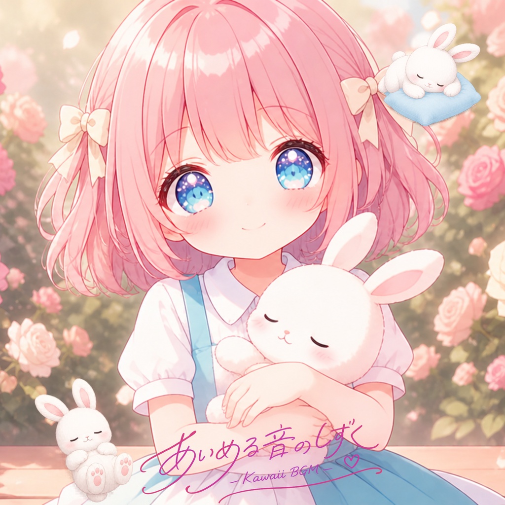 フリーBGM「ふわふわうさぎ日和」配信・作業・勉強