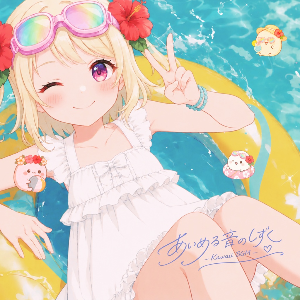 フリーBGM「キラキラ☆プール開き」配信・作業・勉強