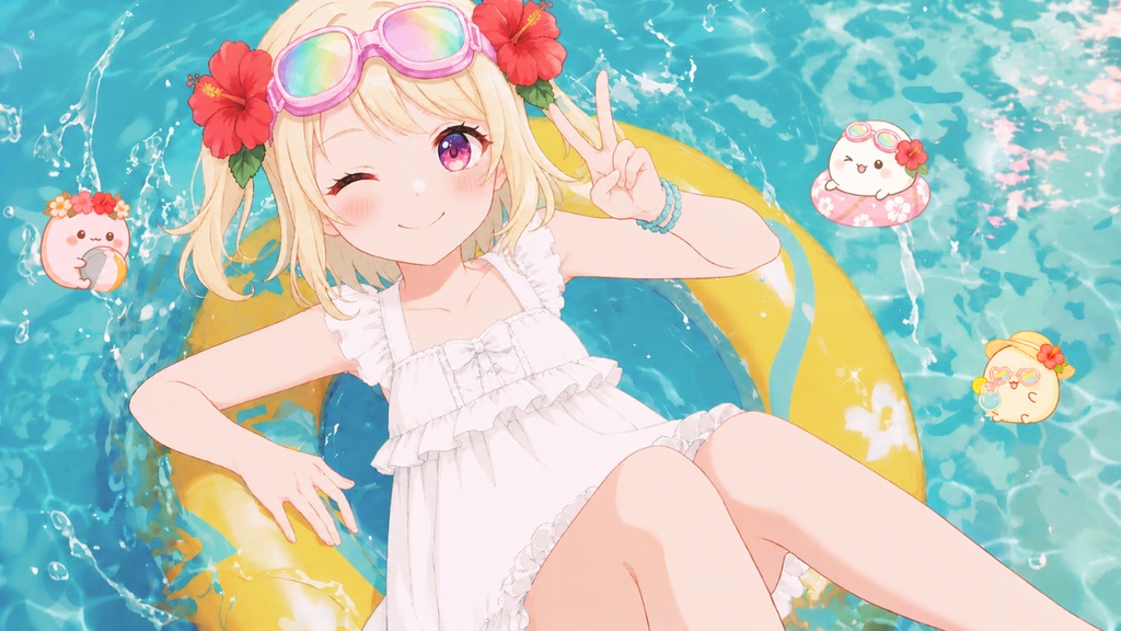 キラキラ☆プール開き
