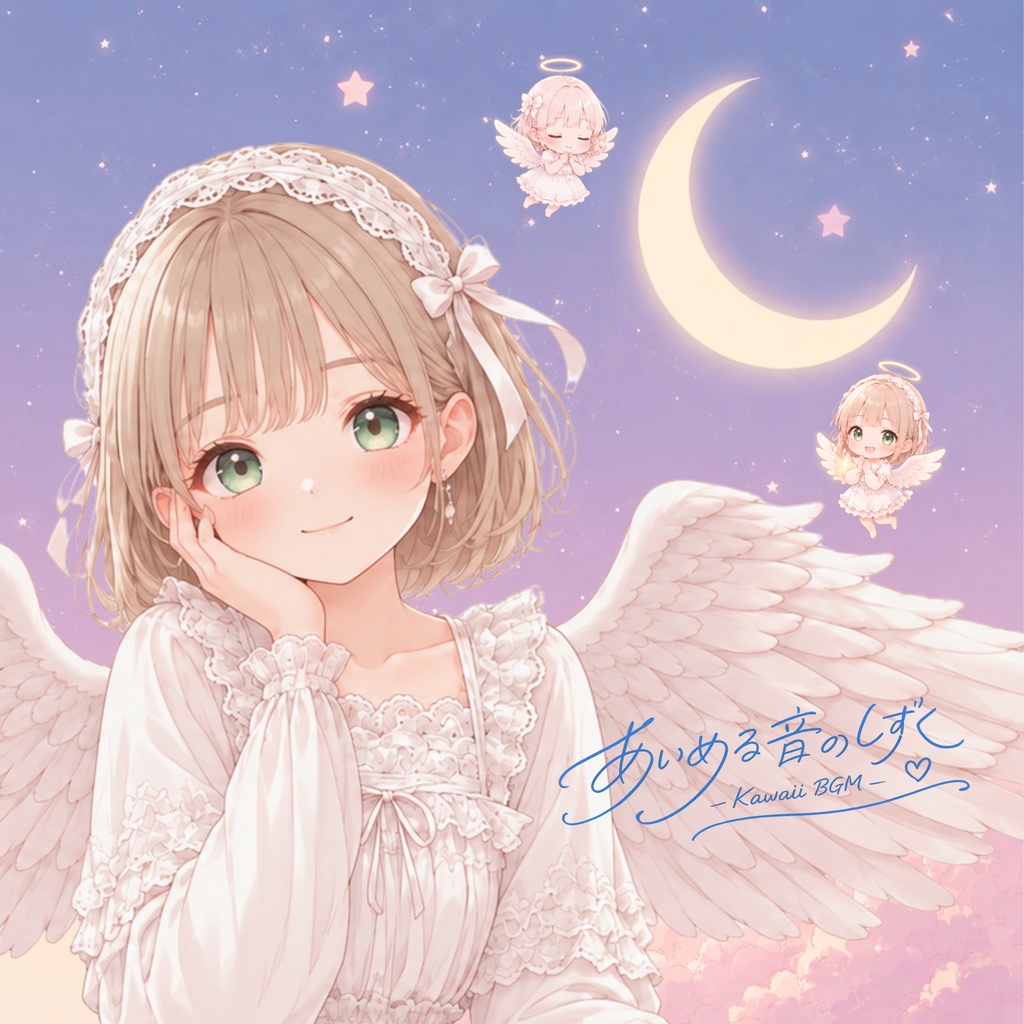 フリーBGM「天使のそばで、ひとやすみ」配信・作業・勉強