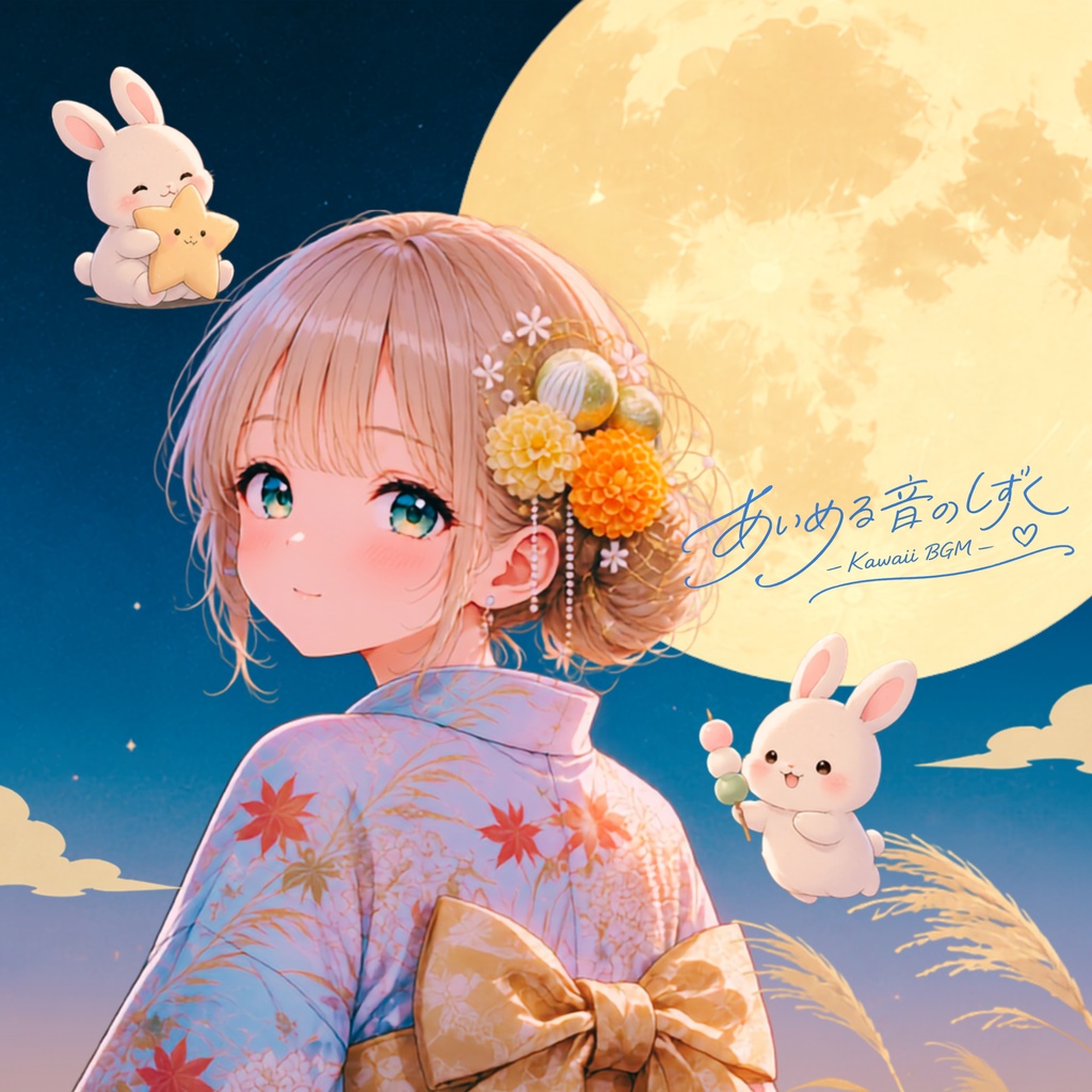 フリーBGM「月夜のまどろみ時間」配信・作業・勉強