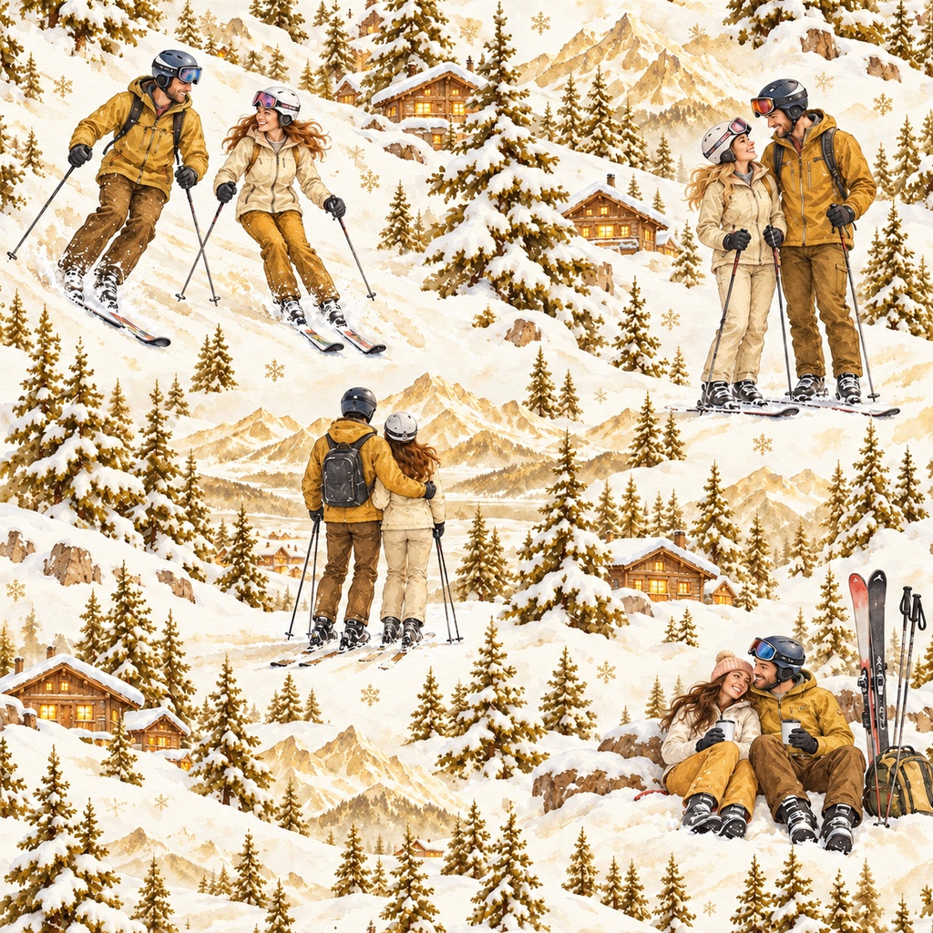 ふたりのスキー日和 A Ski Day for Two