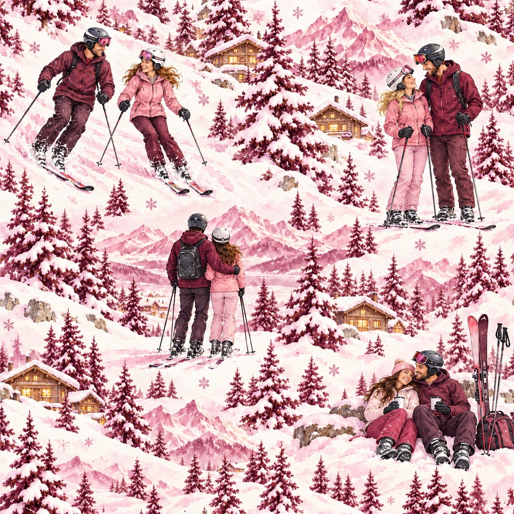 ふたりのスキー日和 A Ski Day for Two