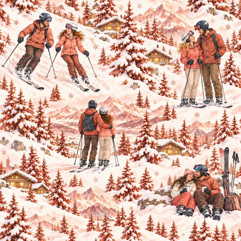 ふたりのスキー日和 A Ski Day for Two