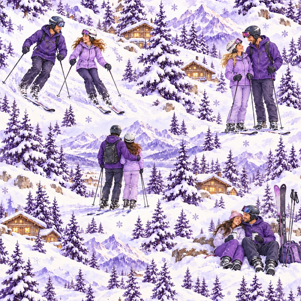 ふたりのスキー日和 A Ski Day for Two