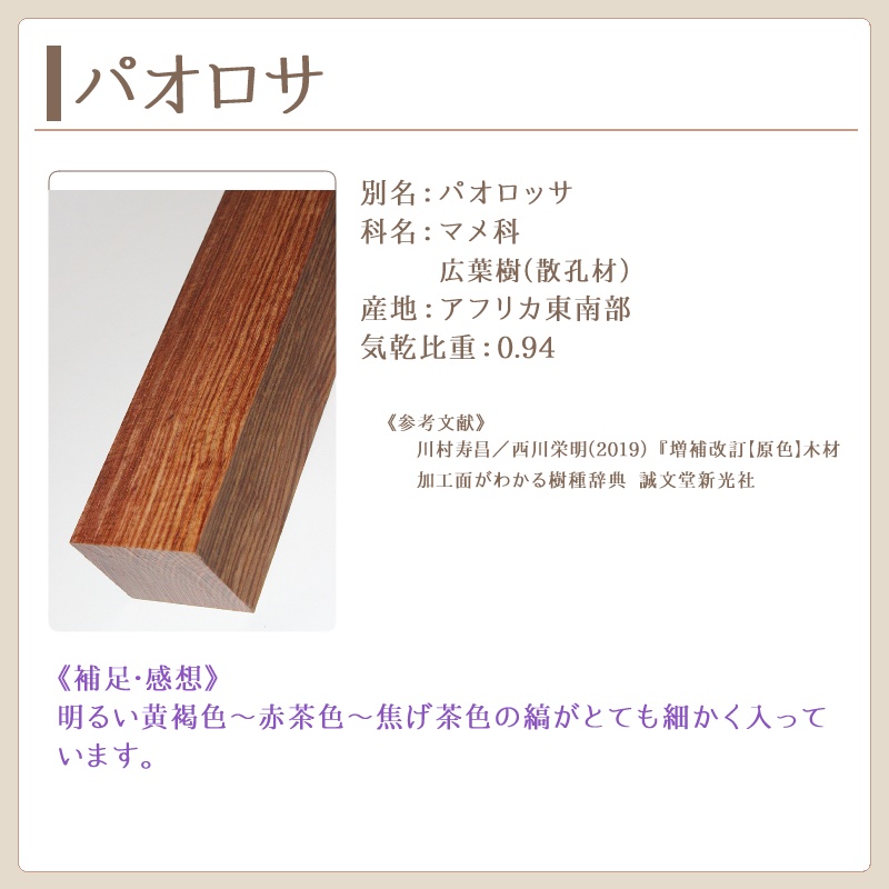 パオロサ　製作実績