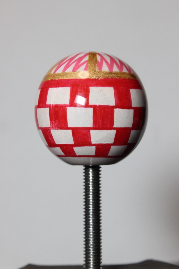 レバーボール　GGST【飛鳥】テーマ絵柄