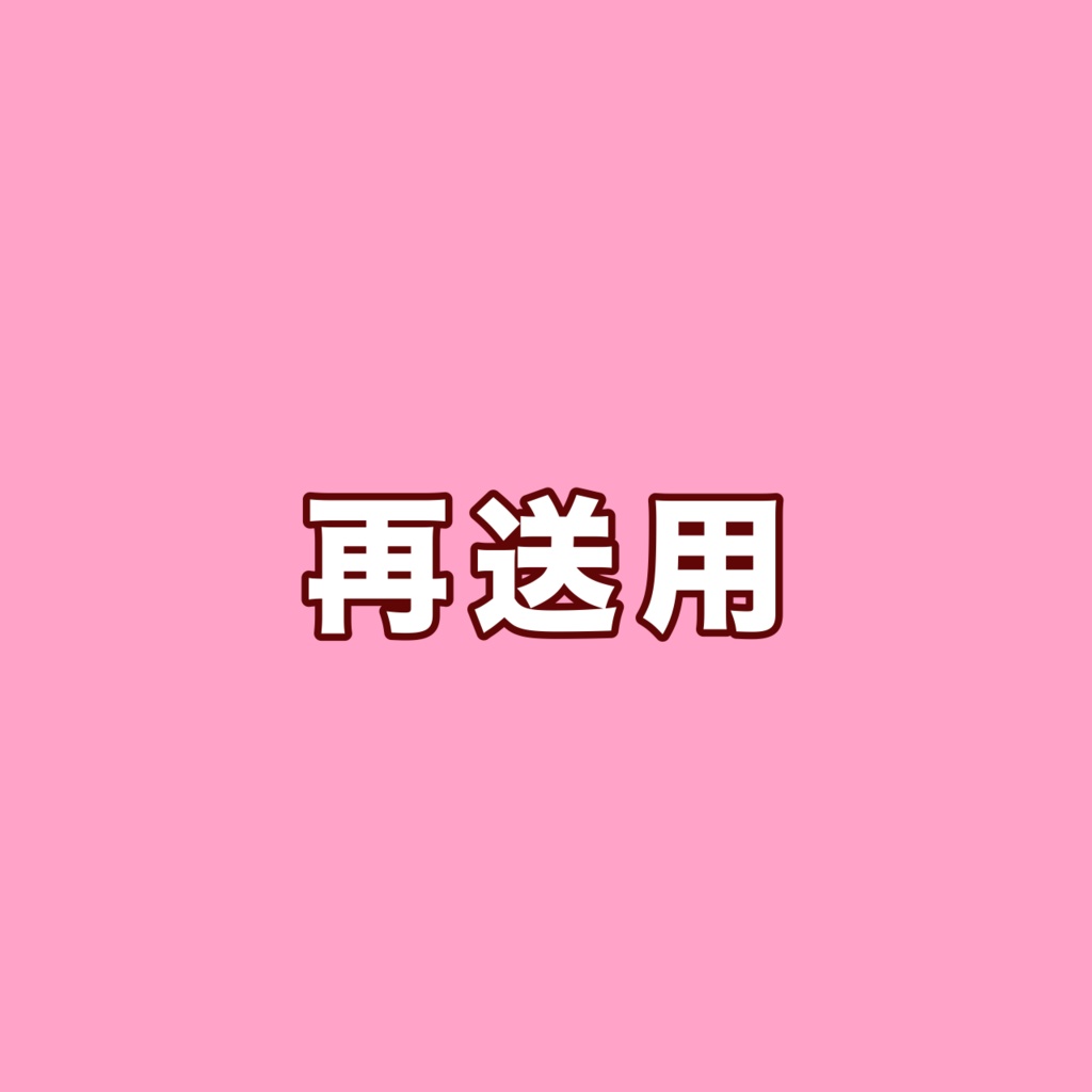 再送用【説明文をお読み下さい】