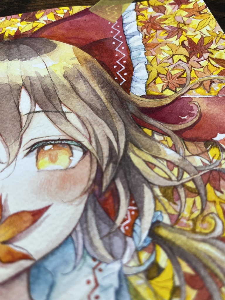 【アナログ原画】博麗霊夢【東方project】