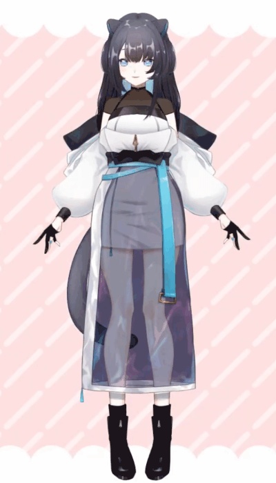 【汎用モデル】カスタムモデル ピノちゃん【VTS】